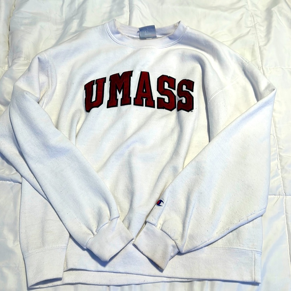 umass champion sweatshirt